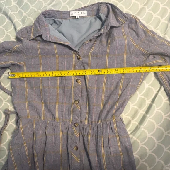 ❤️Ivy City Tommie Plaid dress SZ M - Picture 9 of 9